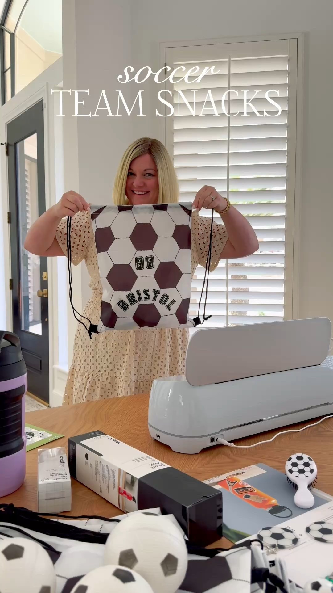 Creating something special for my daughter's soccer team is always such a joy, especially when these girls give it their all both on and off the field! ⚽️🎉  I love using my @cricut to add a personal touch to each snack bag, making them not just treats, but memorable tokens of appreciation. 

From custom labels to fun stickers, these bags are filled with snacks, essentials and smiles, showing the team how proud we are of their hard work and dedication. 🌟🥇

#cricut #SoccerTeam #CricutCreations #PersonalizedGifts #TeamSpirit #soccermom #soccergifts #cricutmade 

#LTKSaleAlert #LTKFamily #LTKWatchNow