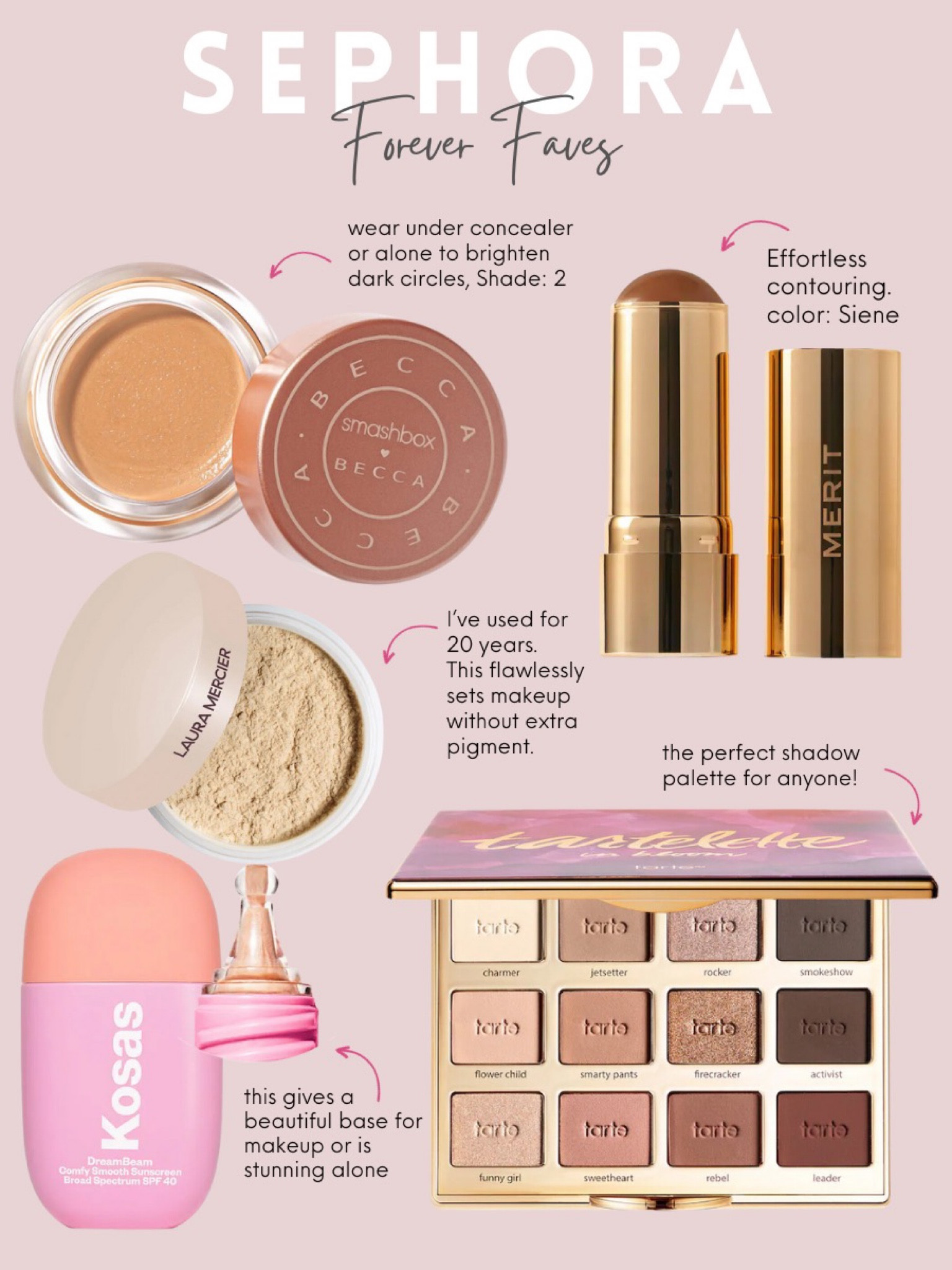 Sephora sale faves 
Great for anyone! 
Beauty over 40 

#LTKover40 #LTKbeauty #LTKsalealert