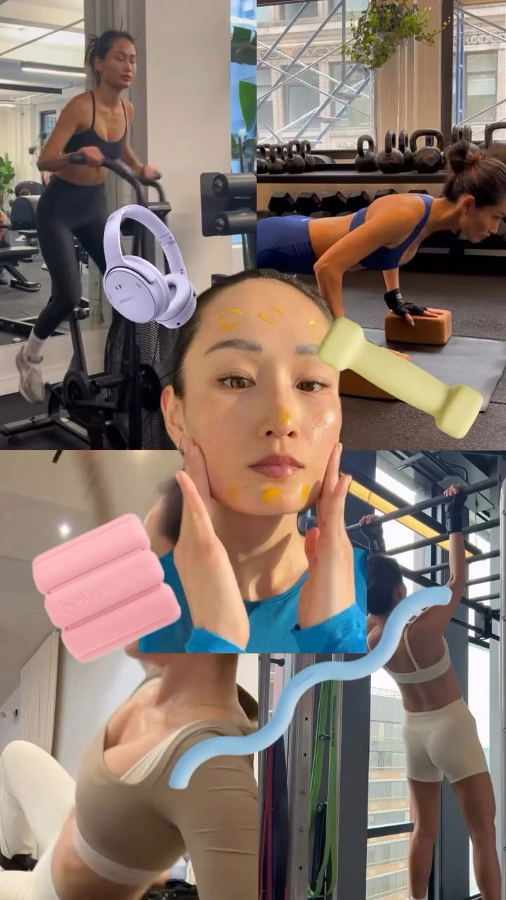 Post workout skincare routine! How to prevent acne after the gym. If your skin breaks out after sweating, focus on what you leave behind. Double cleanse, calming toner pads (centella, artemisia), then barrier repair hydration. Works especially well for sensitive skin! #postworkoutglow #koreanskincareroutine