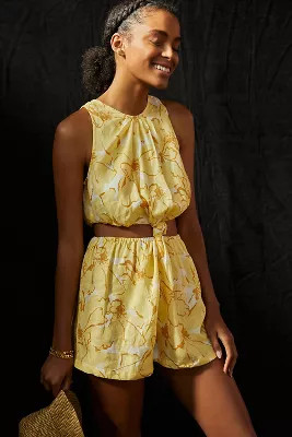 Faithfull Rana Playsuit | Anthropologie (US)