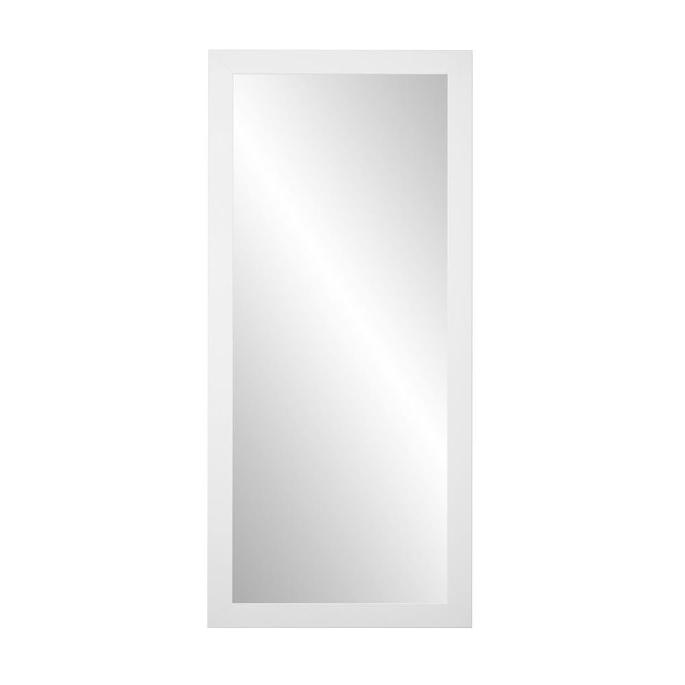 Designer Interior White 32 in. x 65.5 in. Tall Mirror | The Home Depot