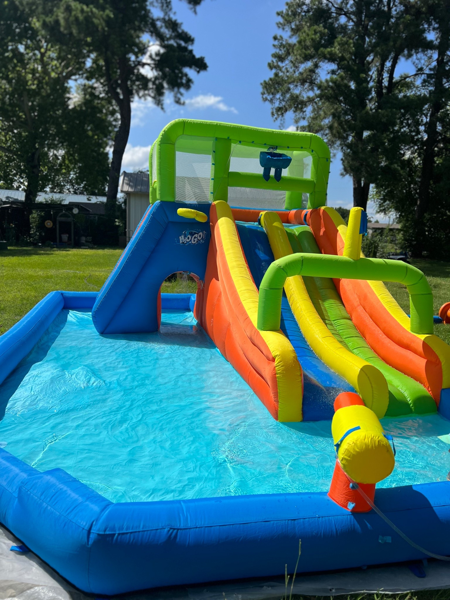 Water slide fun 🩱⛱️☀️💦

#LTKFamily #LTKSeasonal #LTKKids