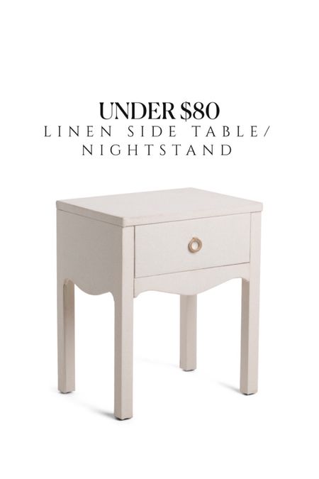 Scalloped side tables are back in stock! Would also make the cutest nightstands! 😍 linen side table Lillian august tjmaxx finds homegoods finds scalloped furniture  

#LTKfindsunder50 #LTKsalealert #LTKhome