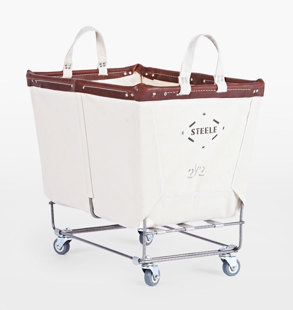 Steele Canvas 2-1/2 Bushel Laundry Bin | Rejuvenation