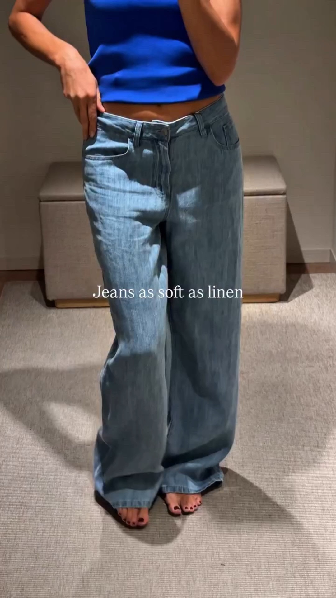 Jeans as soft as linen. Wearing 38 

#pants #bluejeans #jeans

#LTKdeutschland #LTKeurope #LTKstyletip