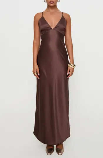 Angels Only Satin Gown | Nordstrom