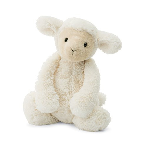 Jellycat Bashful Lamb Stuffed Animal, Small, 7 inches | Amazon (US)