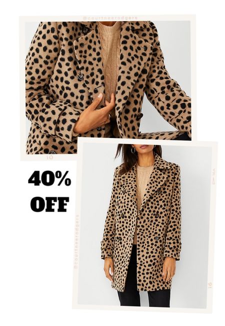 Leopard Coat 40% off! Code: BRIGHT 💗

Holiday style, Leopard, Ann Taylor, Black Friday 

#LTKunder100 #LTKHoliday #LTKsalealert