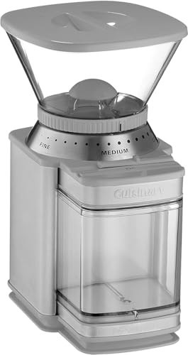 Cuisinart Coffee Grinder, Electric One-Touch Automatic Burr Coffee Grinder with 18-Position Grind Selector, Cup Size Selector for 4 – 18 Cups, Cool Gray Stainless Steel | Amazon (US)