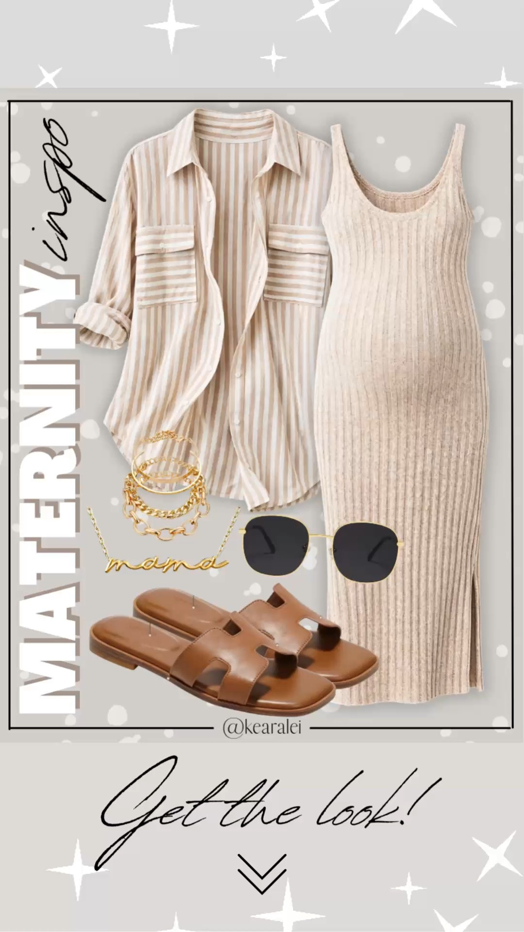 Spring Maternity outfits summer pregnancy clothes maternity outfit Amazon fashion cream beige taupe tan ribbed tank top bodycon maternity dress body con dresses with light brown beige khaki white striped button up cotton shirt casual shirt top brown faux leather slides strappy sandals shoes gold mama necklace || baby bump style fashion cute outfits inspo spring summer mama outfits #maternity #style #fashion #outfit #outfits #babybump #dress #pregnant #pregnancy #babymoon #affordable #amazon
.
.
.
baby shower dress, Maternity Dresses, Maternity, over the bump, motherhood maternity, pinkblush, mama shirt sweatshirt pullover, hospital bag, nursery, maternity photos, baby moon, pregnancy, pregnant, maternity leggings, maternity tops, diaper bag, mama necklace, baby boy, baby girl outfits, newborn, mom, 

Amazon fashion, teacher outfits, business casual, casual outfits, neutrals, street style, Midi skirt, Maxi Dress, Swimsuit, Bikini, Travel, skinny Jeans, Puffer Jackets, Concert Outfits, Sweater dress, Sweaters, cardigans Fleece Pullovers, hoodies, button-downs, Oversized Sweatshirts, Jeans, High Waisted Leggings, dresses, joggers, fall Fashion, winter fashion, leather jacket, Sherpa jackets, shacket, Plaid Shirt Jackets, apple watch bands, lounge set, Date Night Outfits, Vacation outfits, Mom jeans, shorts, sunglasses, Airport outfits, biker shorts, plus size fashion, Stanley cup tumbler, boots booties tall over the knee, ankle boots, Chelsea boots, combat boots, pointed toe, chunky sole, heel, high heels, mules, clogs, sneakers, slip on shoes, Nike, adidas, vans, dr. marten’s, ugg slippers, golden goose, sandals, high heels, loafers, Birkenstock Birkenstocks, Steve Madden

#LTKBaby #LTKBump #LTKootd