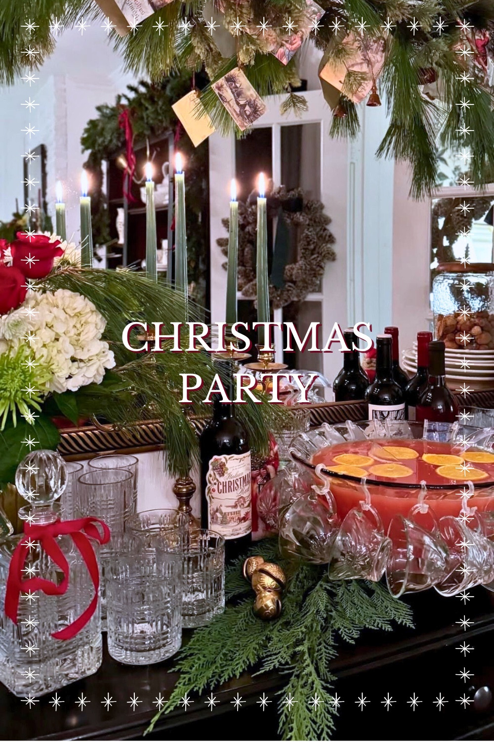 🎄✨ Christmas Party Season! ✨🎄
Serving up all the classic holiday charm — evergreen garlands, glowing taper candles, vintage punch bowls, festive cocktails, and the prettiest bar setup to welcome your guests in style. This is the cozy, timeless Christmas hosting moment we wait for all year.

Tap to shop my favorite barware, holiday décor, and entertaining must-haves! 🍊🥂
#ChristmasParty #HolidayHosting #ClassicChristmas #FestiveBarCart #EntertainingInStyle

#LTKSeasonal #LTKHoliday #LTKHome