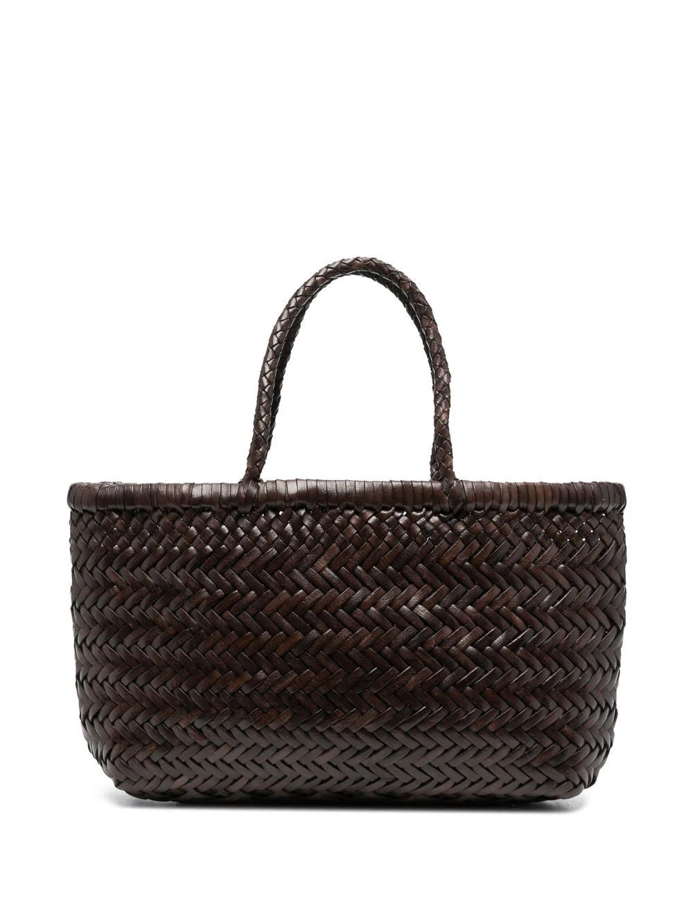 DRAGON DIFFUSION interwoven leather tote bag - Brown | Farfetch Global