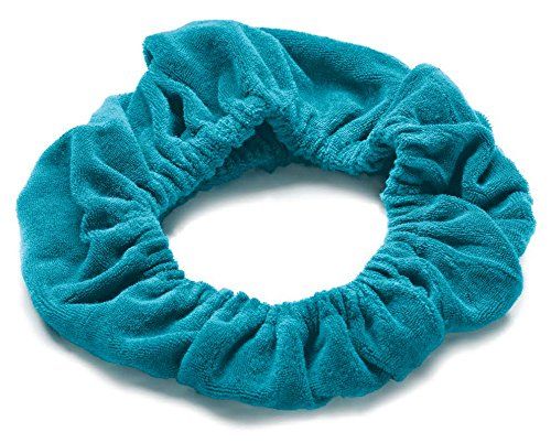 TASSI (Scuba Blue) Hair Holder Head Wrap Stretch Terry Cloth, The Best Way To Hold Your Hair Sinc... | Amazon (US)