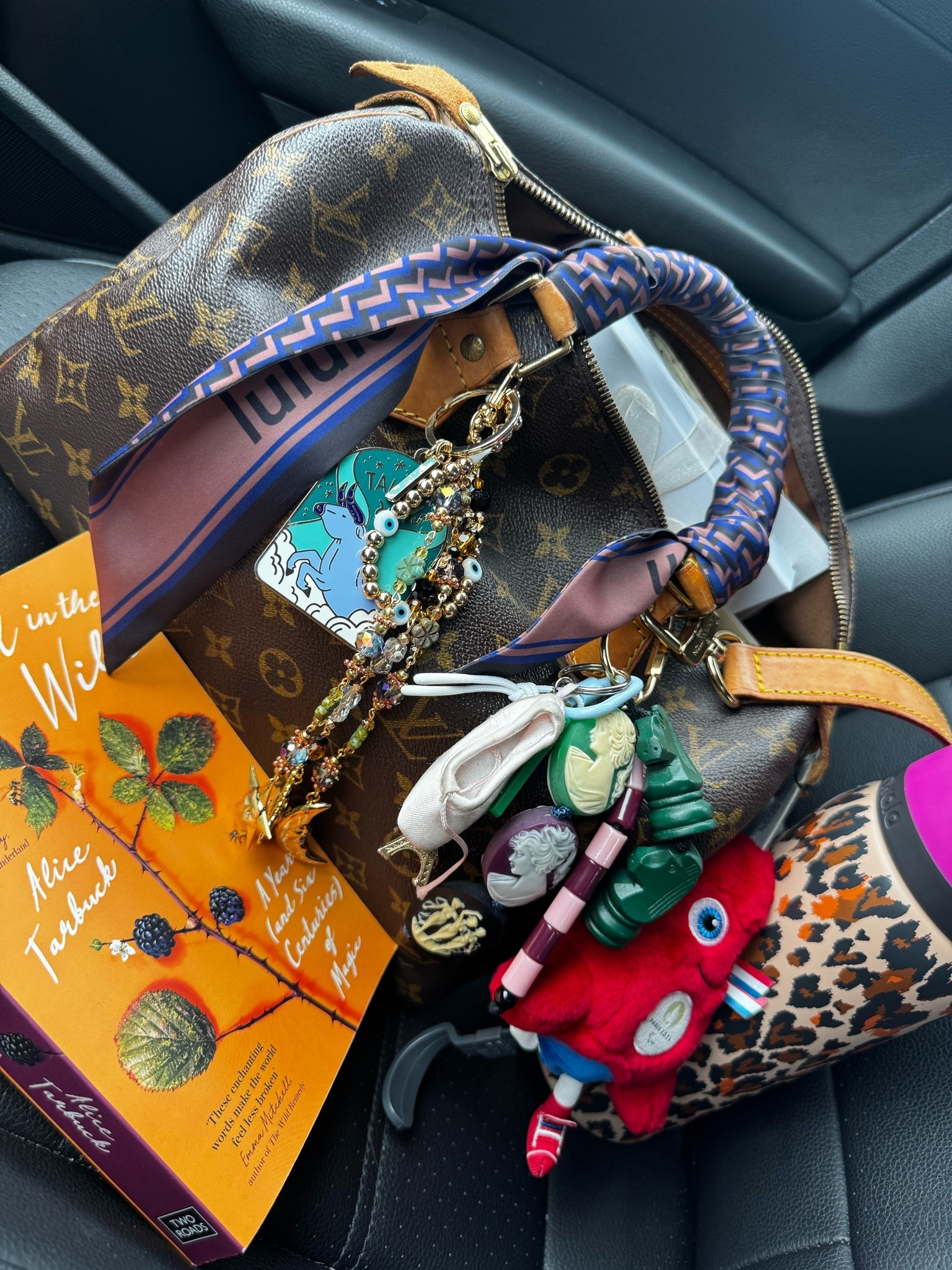 If I had to pick my very favorite bag, it would be my voyage speedy 30. Made in the early nineties, she looks great for her age and is a total workhorse! Definitely a bag that is better vintage and much cheaper to get from resale sites - I prefer FASHIONPHILE.