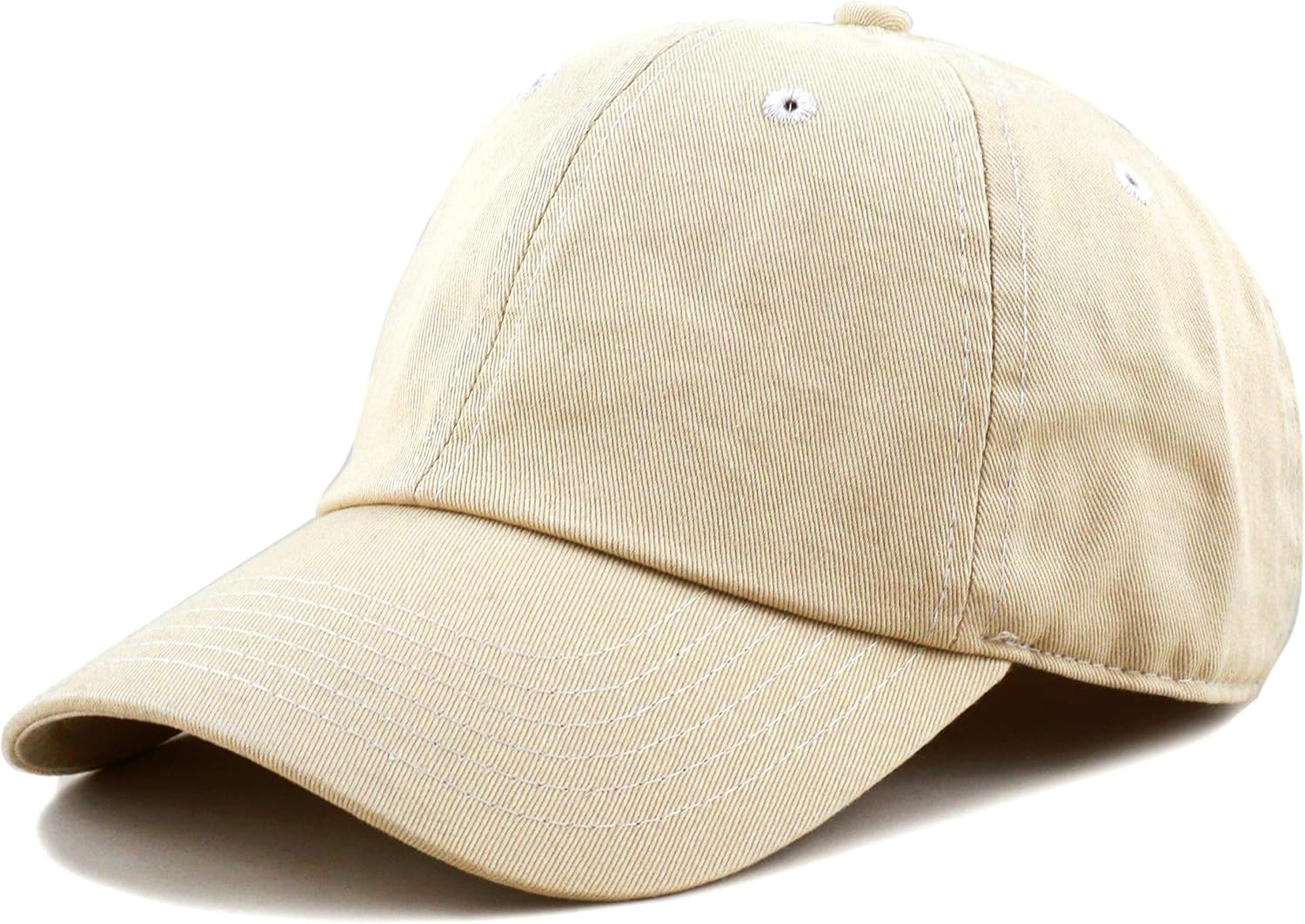 Baseball Dad Hat Women Men Blank Washed Low Profile Cotton and Denim UPF 50+ Running Golf Cap Hat | Amazon (US)