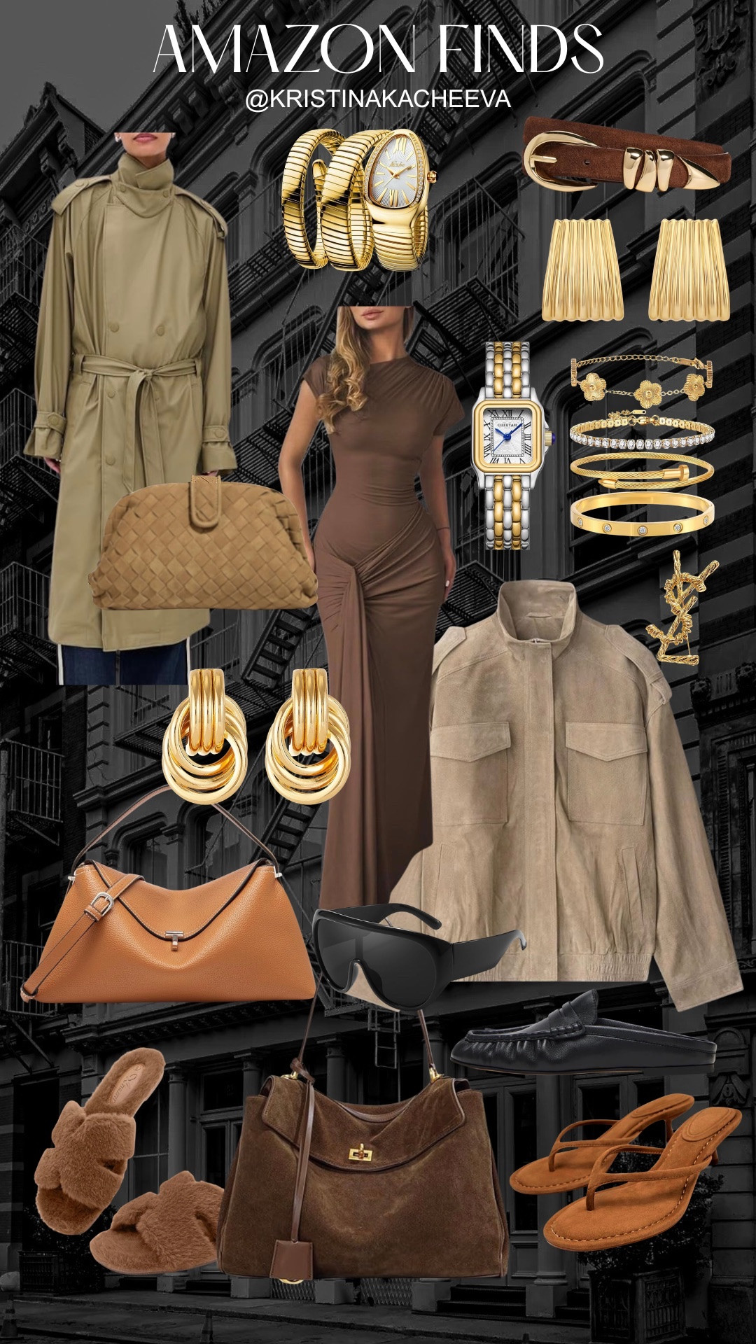 Amazon fashion finds! Shop designer inspired jewelry, shoes, dresses, coats, suede jackets, sunglasses and other accessories for fall 

#amazonfashionfinds #designerinspired #gold #ring #bracelet #earrings #boots #suedejacket #loafers #trenchcoat #dress #watch #bag #falloutfitswomen #falloutfits

#LTKgrwm #LTKootd #LTKSeasonal