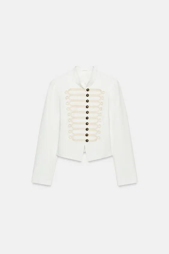 FITTED FIREMAN CLASP JACKET | Zara US