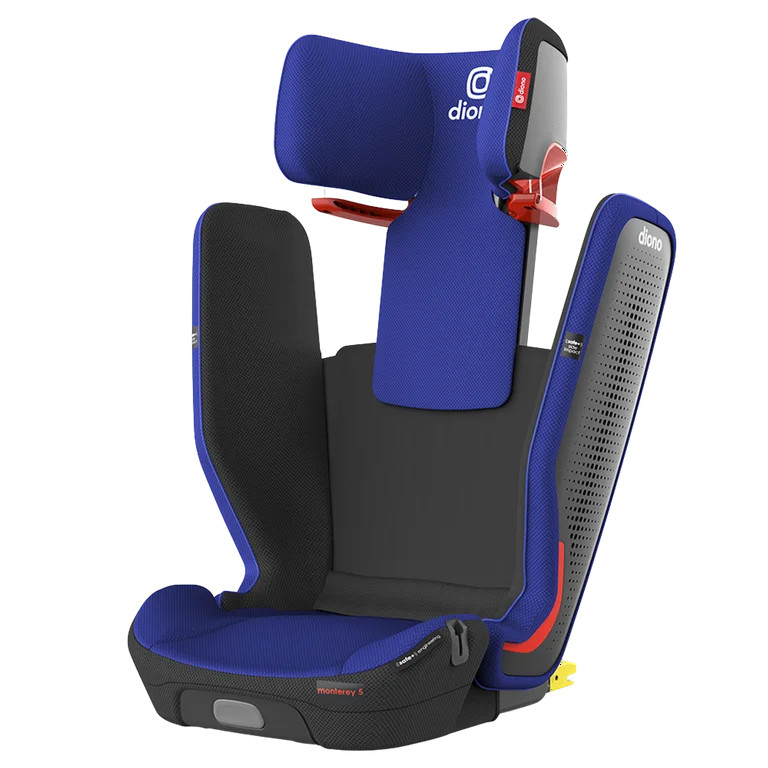 Diono Monterey 5iST FixSafe High Back Expandable Booster Car Seat, Blue Sky | Walmart (US)