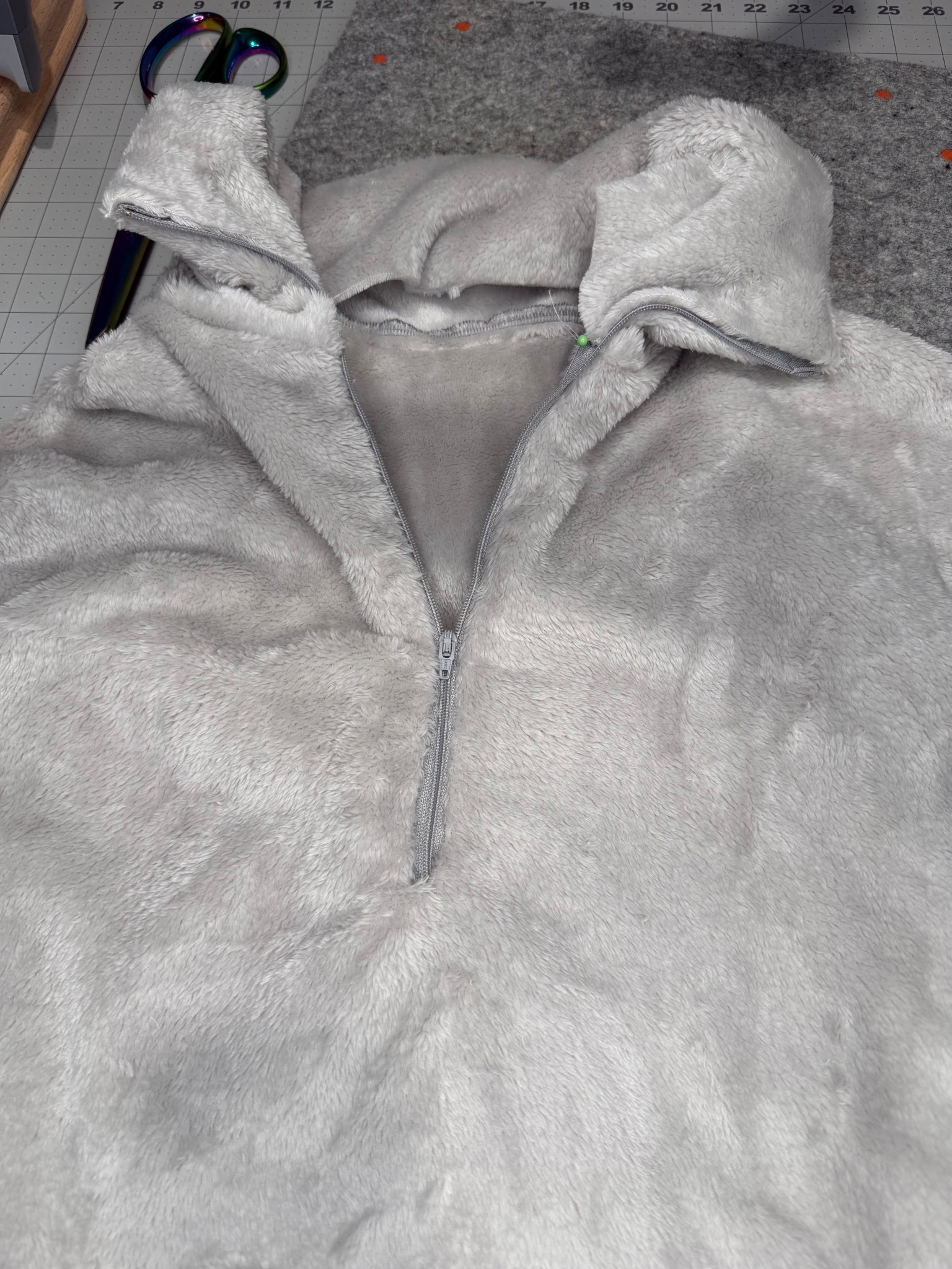 The perfect cropped half zip pattern 