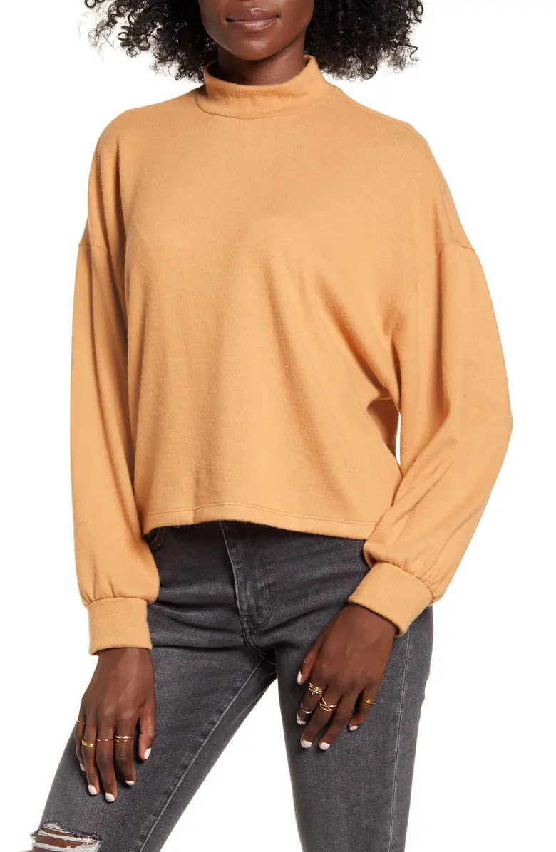 Mock Neck Sweatshirt | Nordstrom