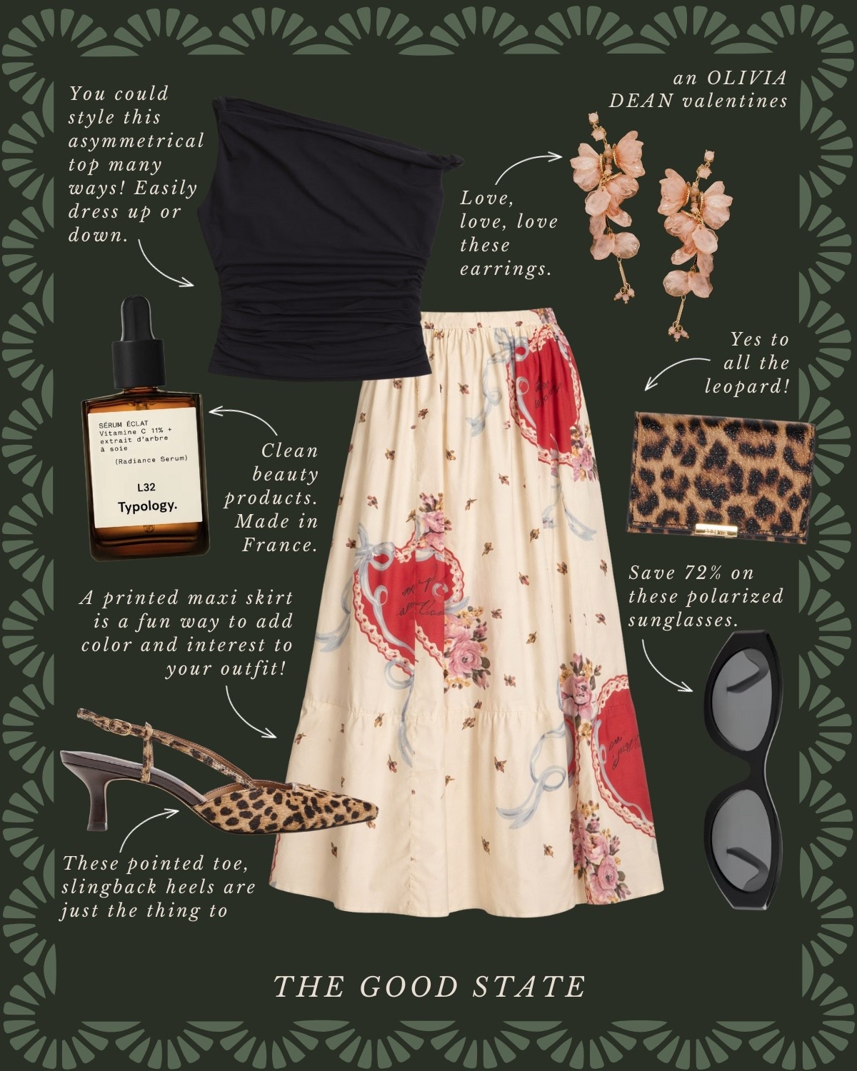 An Olivia Dean Valentines Day🎀

Valentine’s Day, galentines day outfit, ootd, 12th tribe, Tuckernuck, Anthro, anthropologie, beauty, outfit idea, preppy, classic, timeless, beaded purse, leopard, kitten, heels, satin dress, two-piece outfit, sneakers, earrings, trending, concert, outfit, Valentine’s Day, outfit, little black dress, date, night, outfit, heart, necklace, heart, jewelry, socks, earrings, sunglasses, quince, Amazon fashion, Nordstrom, Walmart, fashion, target fashion, Sephora

#LTKValentine #LTKBeauty #LTKSaleAlert