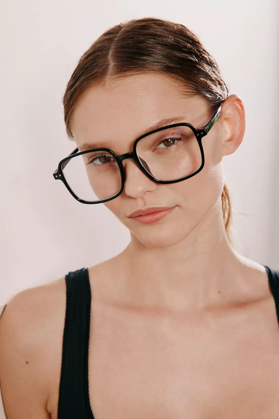 Kennedy Oversized Square Reader Glasses | Urban Outfitters (US and RoW)