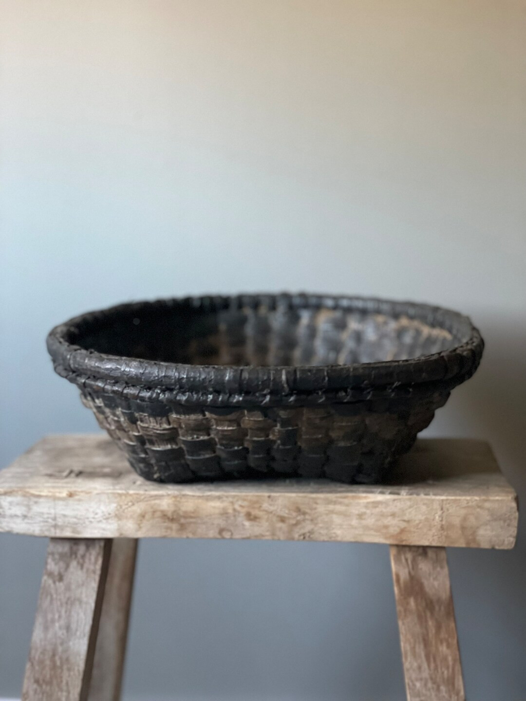 Vintage Woven Bowl/basket - Etsy | Etsy (US)