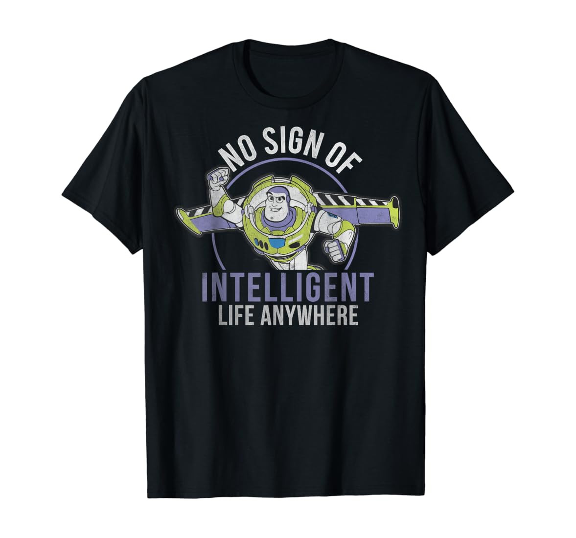 Disney Pixar Toy Story Buzz Lightyear Intelligent Life T-Shirt | Amazon (US)