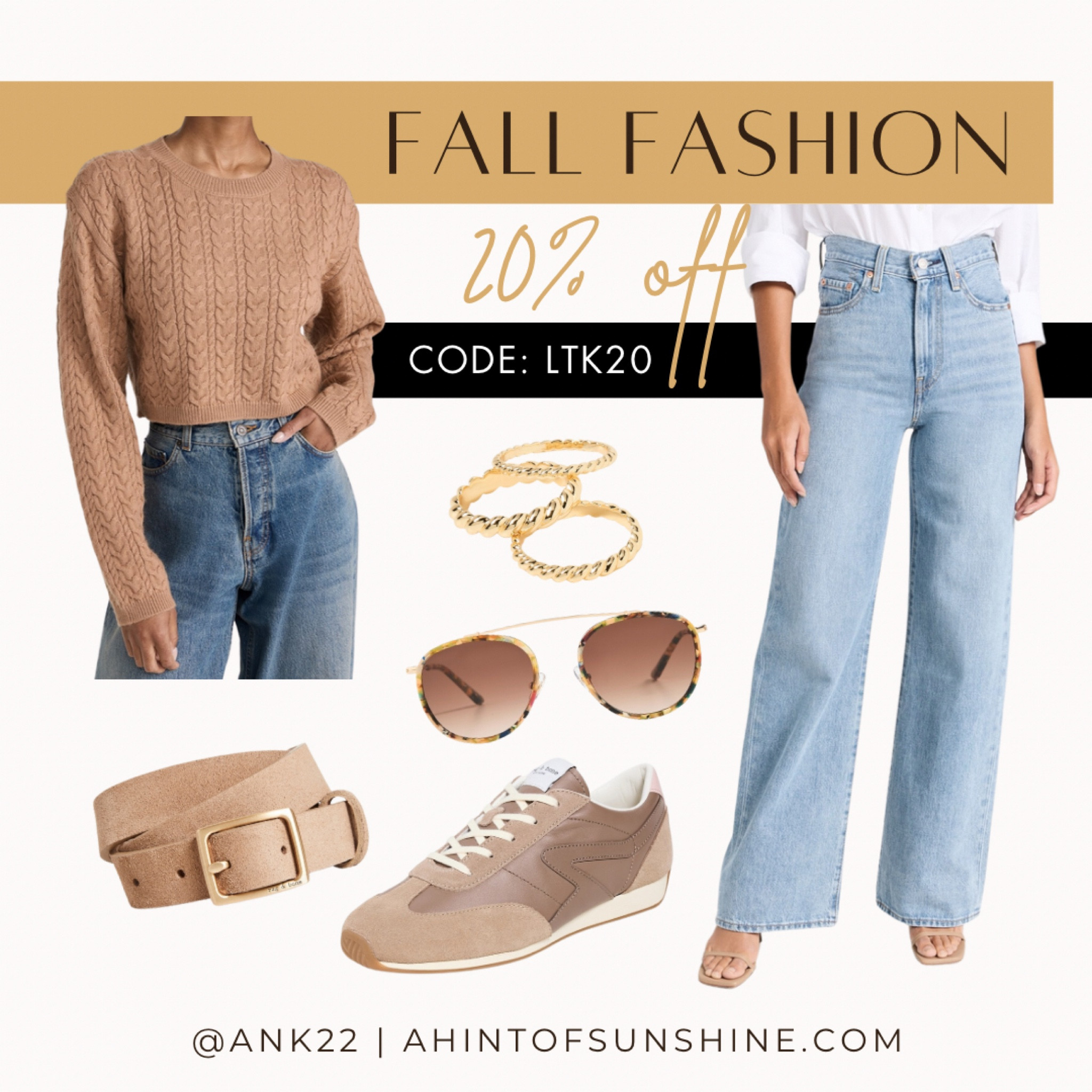 Bring on the beige fall is on its way! Shopbop is having a 20% off LTK exclusive sale! 🤎

#LTKSaleAlert #LTKSeasonal #LTKFindsUnder100