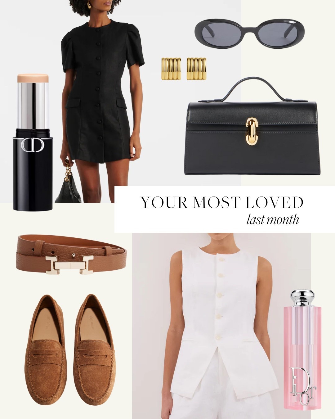 Your most loved items of last month 🤍 Dior makeup, faithfull dress, H&M loafers and many more 

#LTKuk #LTKspring #LTKsummer
