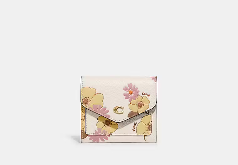 Wyn Small Wallet With Floral Print | Coach (US)