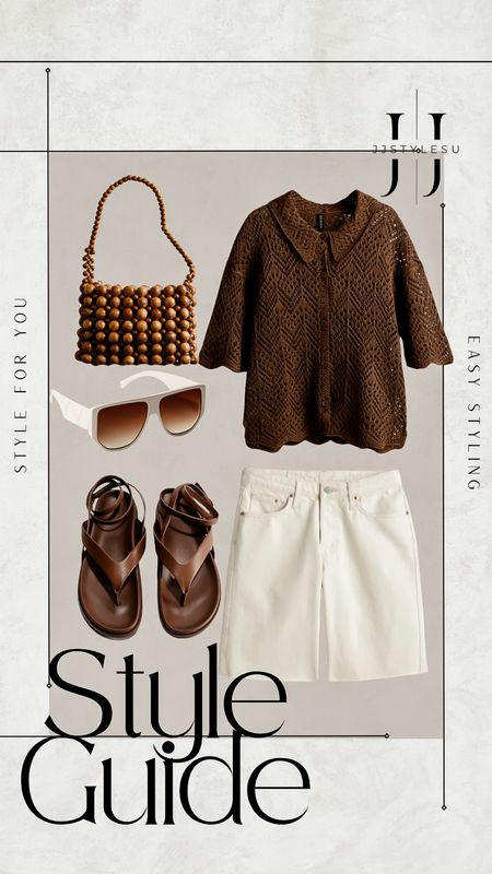 𝐻𝒶𝓅𝓅𝓎 𝒮𝒶𝓉𝓊𝓇𝒹𝒶𝓎 

Tap the bell above for all your affordable and on trend finds ♡

Easy Ootd  
Baggy shorts, crotchet cardigan, beaded bag, oversize aviator sunglasses, sandals

summer outfit, ootd, spring outfit, sandals, casual spring style, casual summer style


#LTKitbag #LTKstyletip #LTKfindsunder50