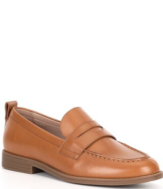 Cole Haan Stassi Leather Penny Loafers | Dillard's | Dillard's