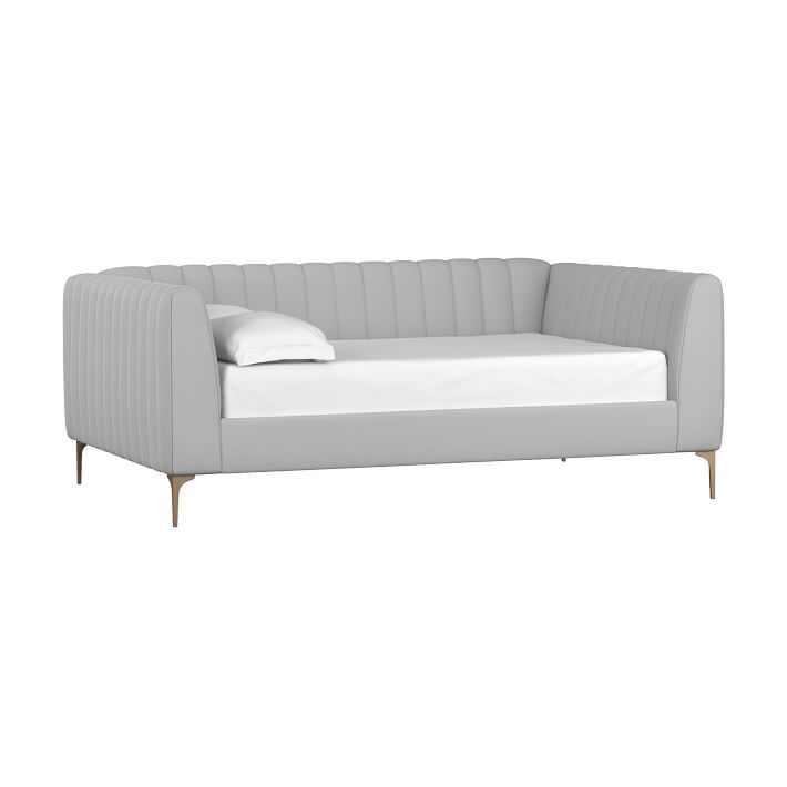 Avalon Channel Stitch Upholstered Daybed | Pottery Barn Teen