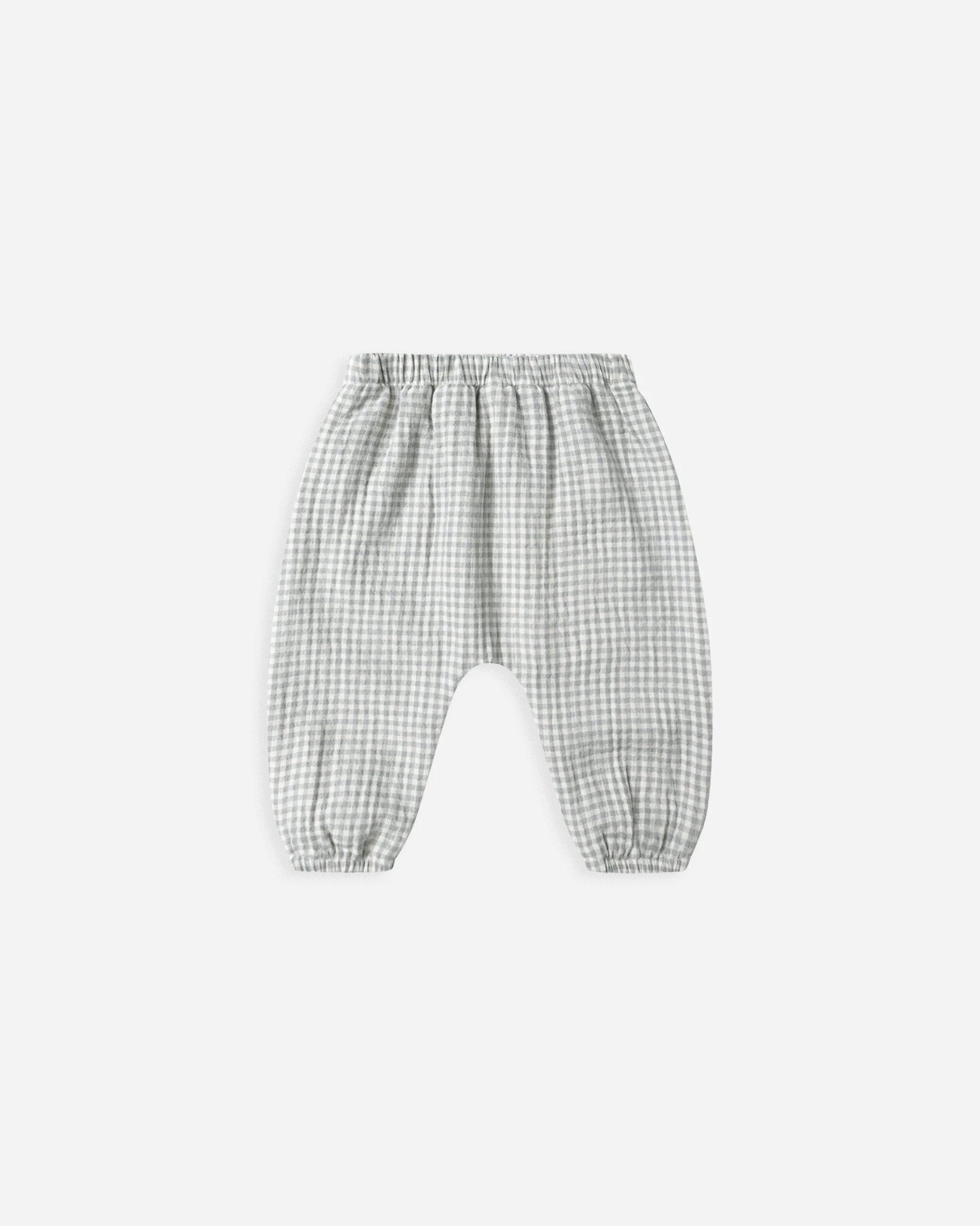 Woven Pant || Blue Gingham | Rylee + Cru