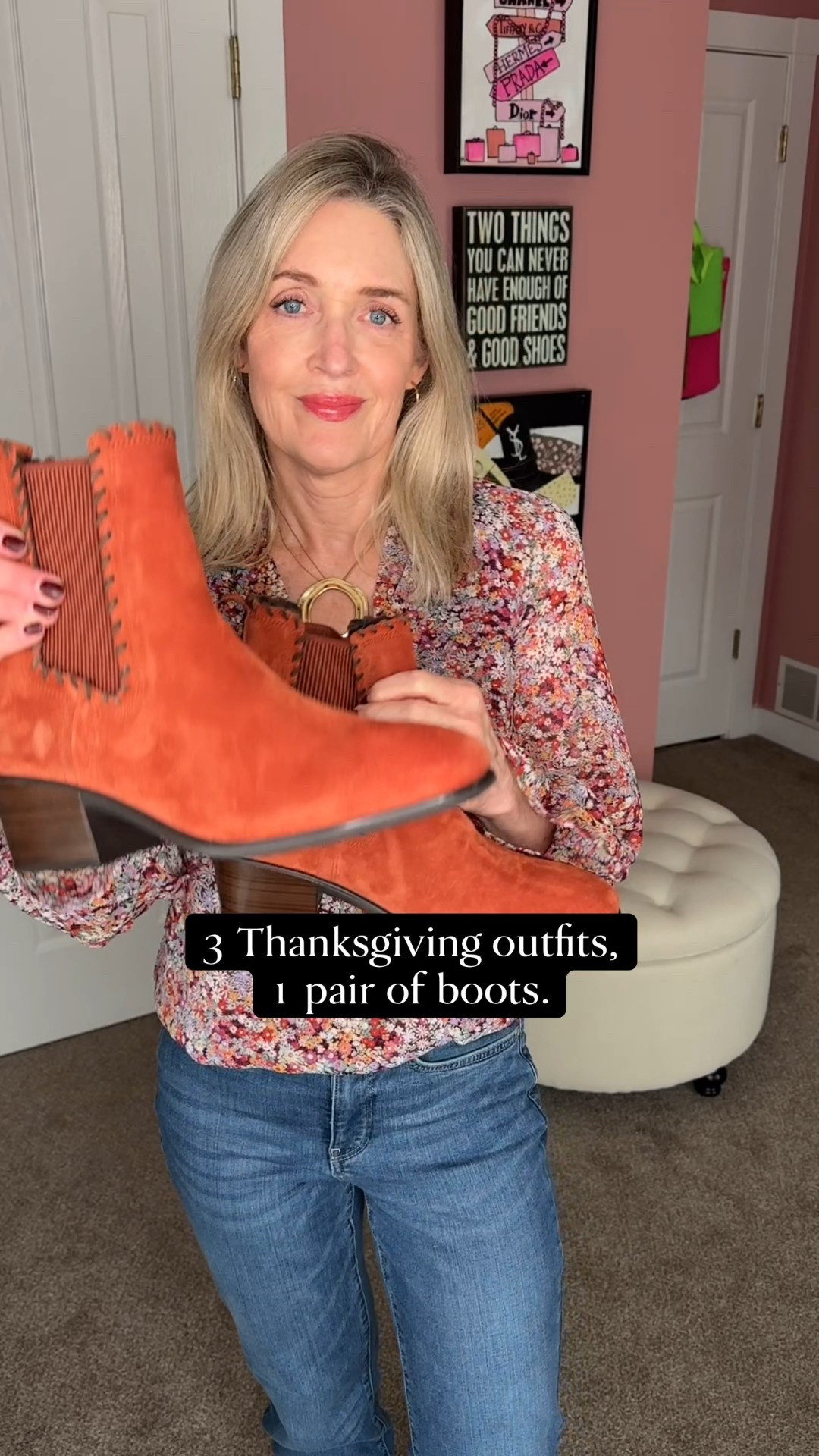 I’m keeping my Thanksgiving outfits simple this year and building everything around one pair of boots. The Naot Tradition in spice  goes with every look I pulled together and they’re comfortable enough to wear all day. 

Friendsgiving outfit

#LTKootd #LTKgrwm #LTKCyberWeek