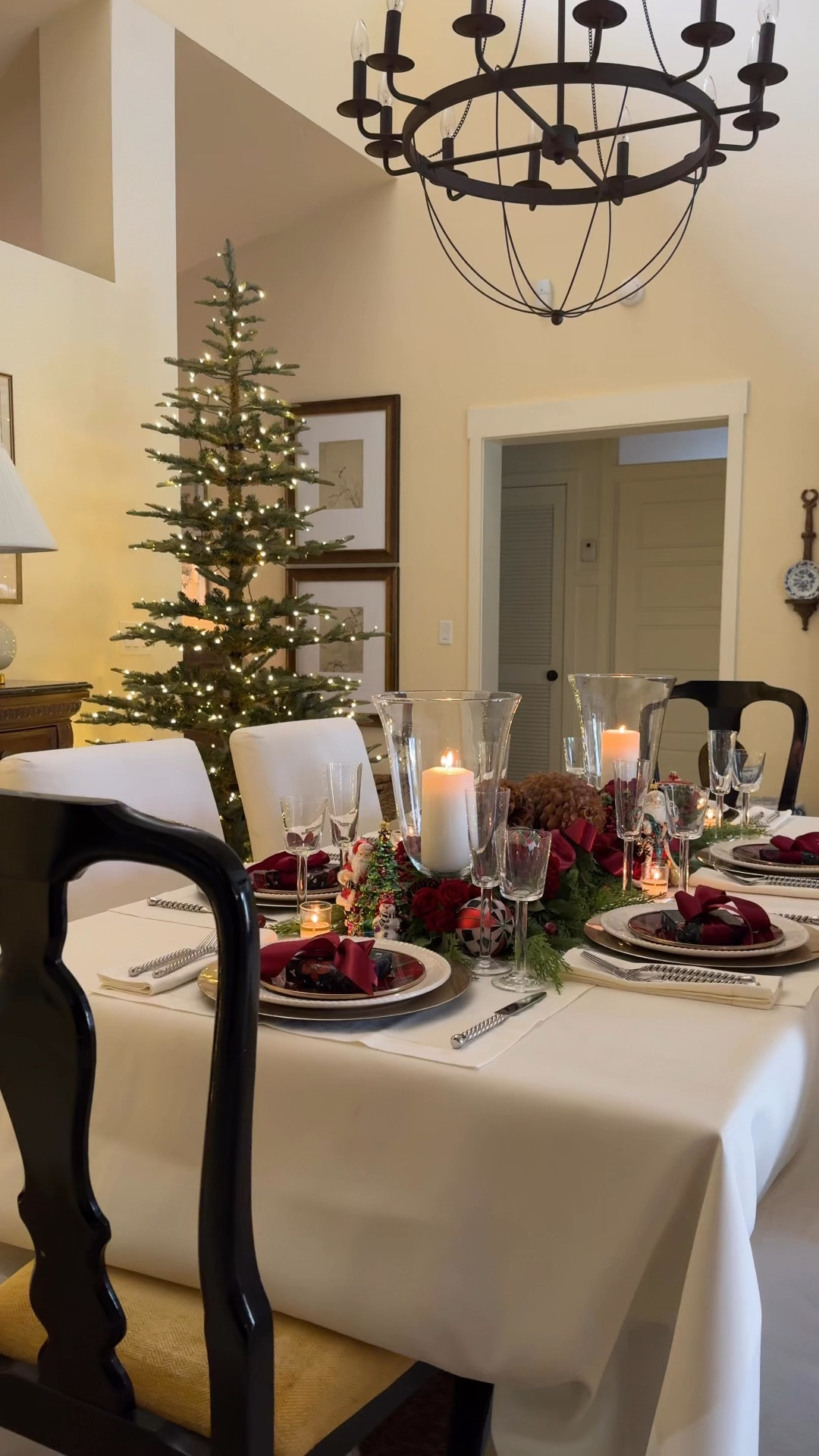 Christmas Table. Christmas Decor. Christmas Ornaments. Tablescape. Tabletop Decor. Christmas Dinner. Holiday Entertaining. Classic Christmas. Lavender Rose Home.

#LTKHoliday #LTKHome