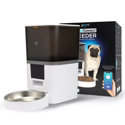 Geeni PetConnect Feeder 6L Smart Pet Feeder: Automated Feeding for Dogs & Cats, App Control | Target