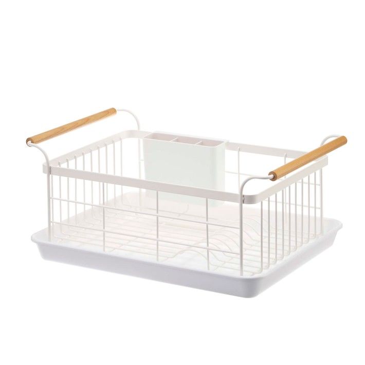 Tosca Dish Drainer Rack, White | Williams-Sonoma