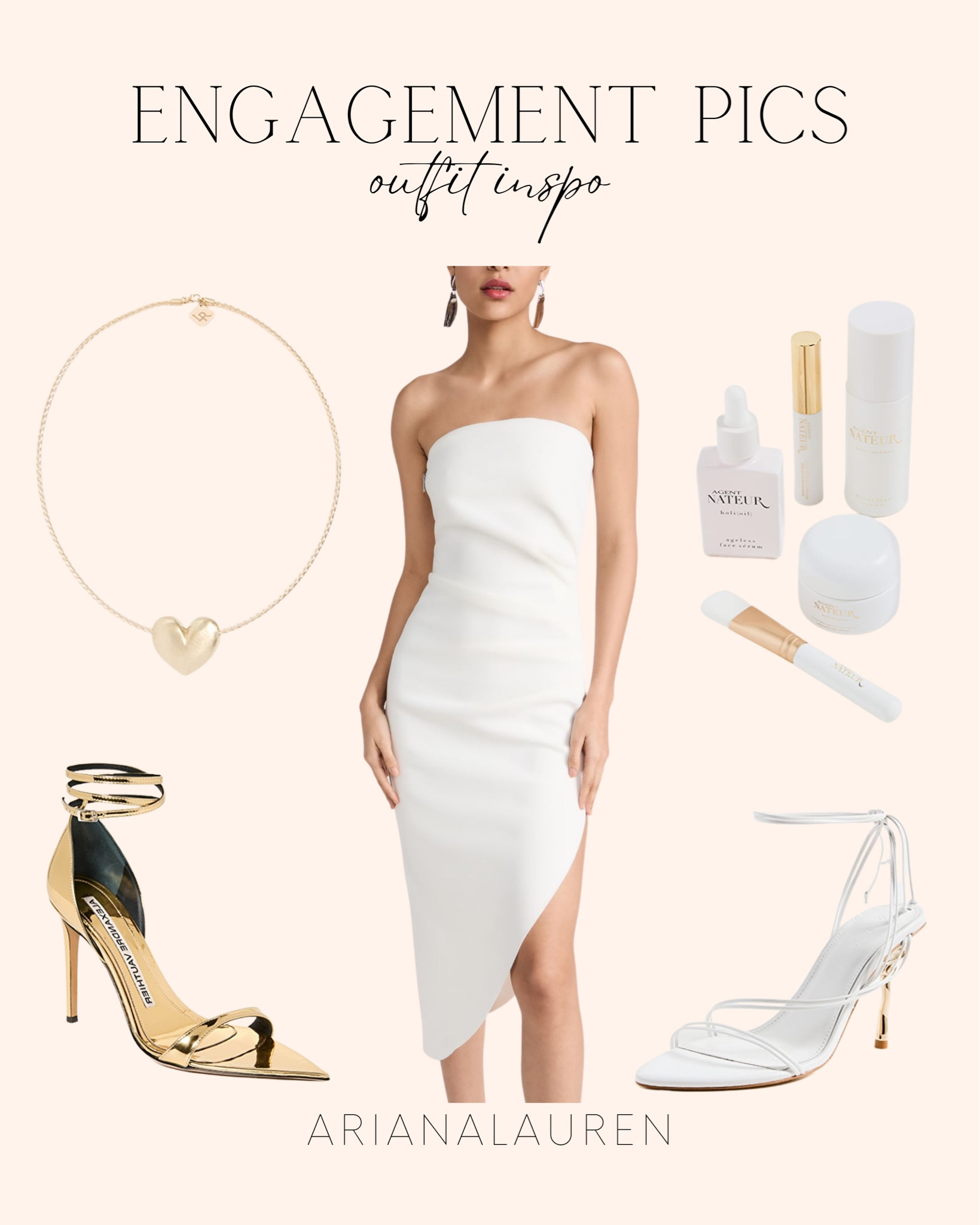 engagement outfit, engagement pictures, wedding, bridal, bridal inspo, style inspo, fashion inspo, accessories, shopbop

#LTKwedding #LTKbeauty #LTKstyletip