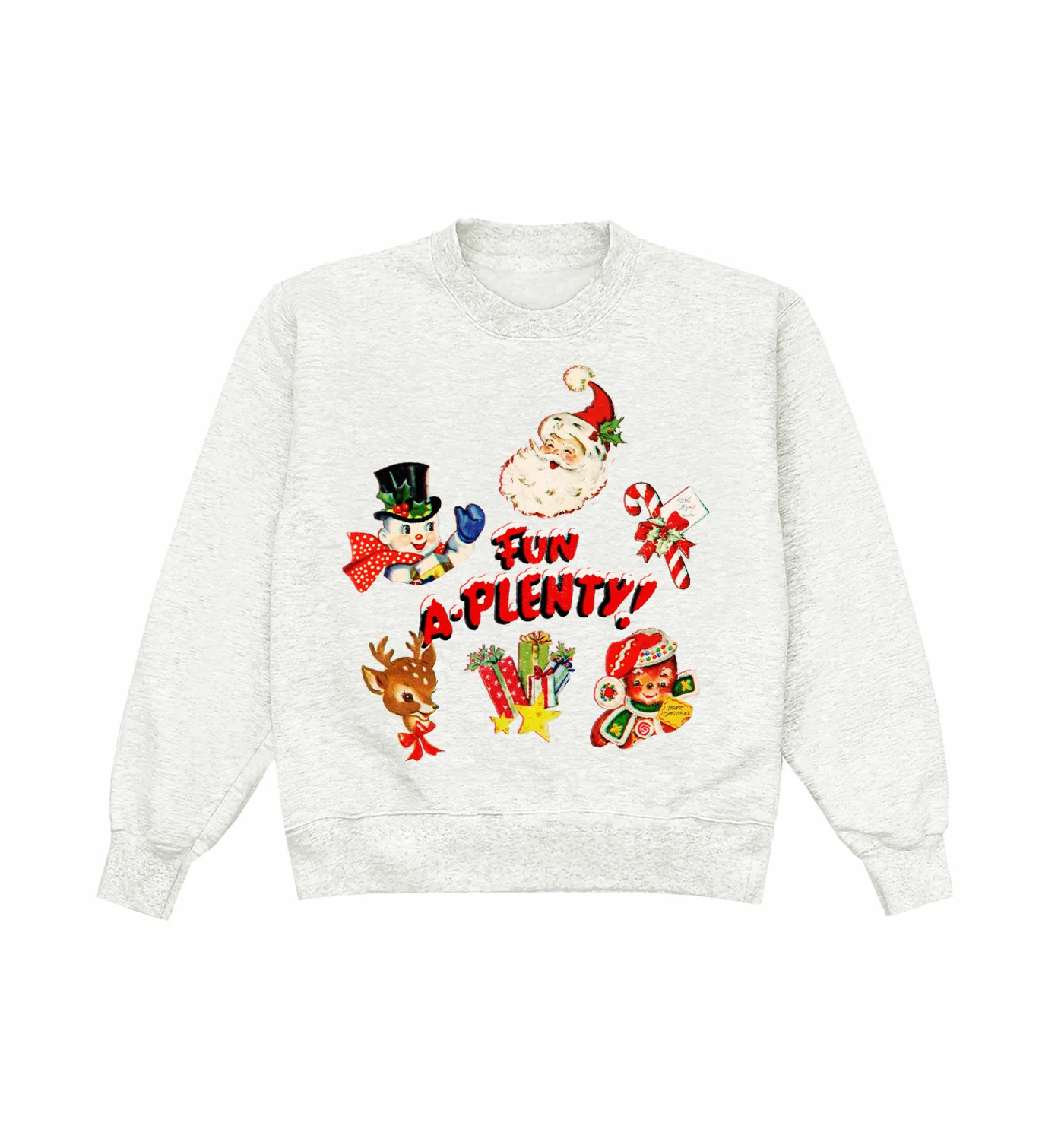 Fun A Plenty! Heather Crewneck | Shop Kristin Jones