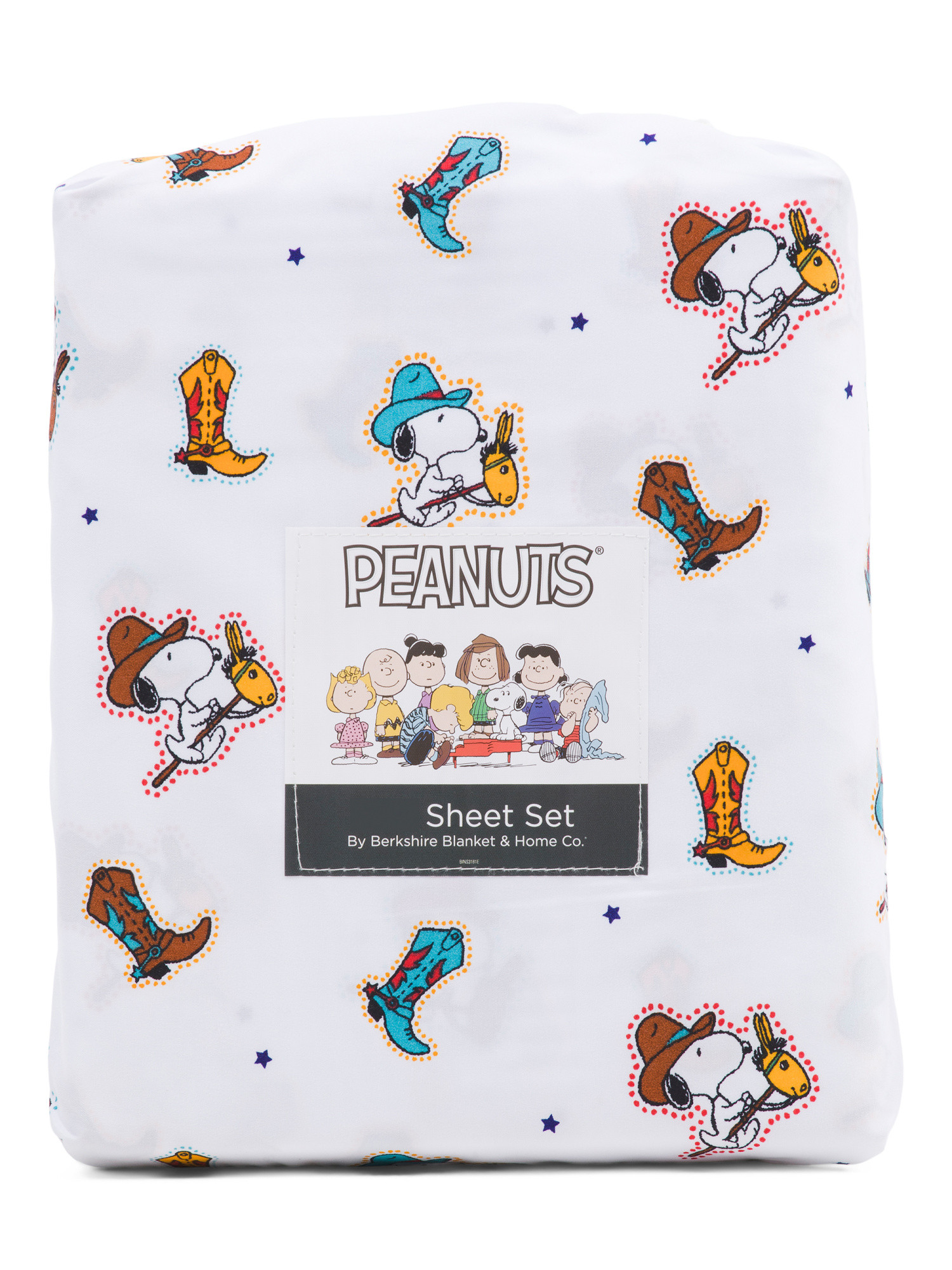 Peanuts Western Icons Sheet Set | TJ Maxx
