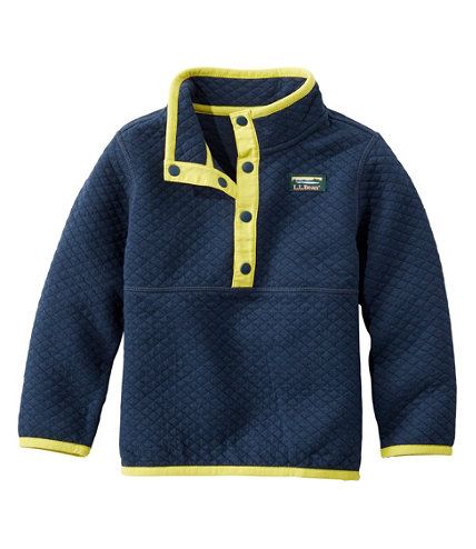 Infants' and Toddler's Quilted Quarter-Snap Pullover | L.L. Bean