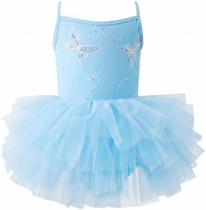 KARETT Toddler Ballet Dress Snap Ballerina Outfit Dance Leotard for Girls | Amazon (US)