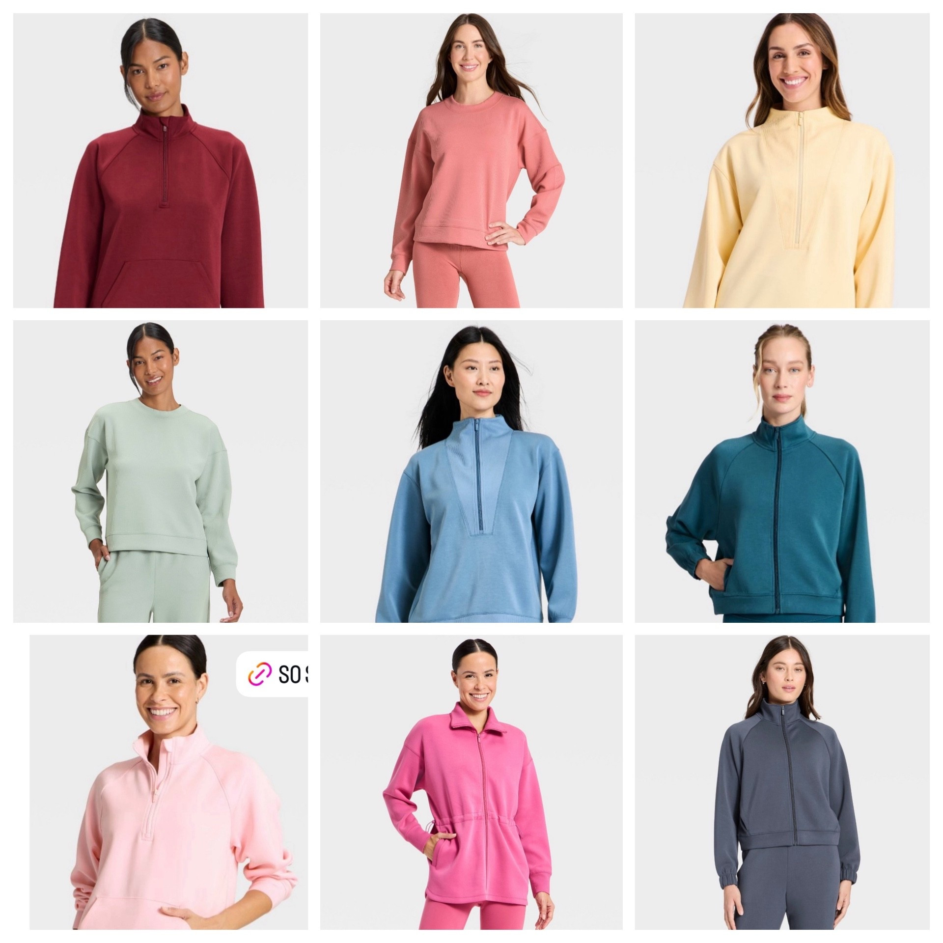 Target’s Airy Sleek Set Options!  Feels so similar to Lululemon’s Softstreme for a fraction of the price!

Dark Mauve:  All Summers ☀️

Maroon:  all 4 season 🍂, all 12 season 🍂

Yellow:  all 4 season ☀️, all 12 season ☀️, light & warm Springs 🌷

Steel Blue:  all 4 season ☀️, all 12 season ☀️, light 🌷, soft 🍂

Blue (looks Teal):  all 4 season 🍂☀️❄️, all 12 season 🍂, ❄️, ☀️ 

Navy Blue:  all 4 season ☀️, all 12 season ☀️, soft 🍂

Heathered Gray:  all 4 season ❄️☀️🌷, light 🌷, all 12 season ☀️, all 12 season ❄️

Light Pink:  All 4 & 12 season ☀️, light Springs🌷 may be able to wear as well. 

Rose Pink: 4 season ☀️🍂 , all 12 season ☀️ and Soft 🍂

Light Green: 4 season 🍂, 12 season Light & Soft ☀️, Light 🌷


#LTKActive #LTKootd