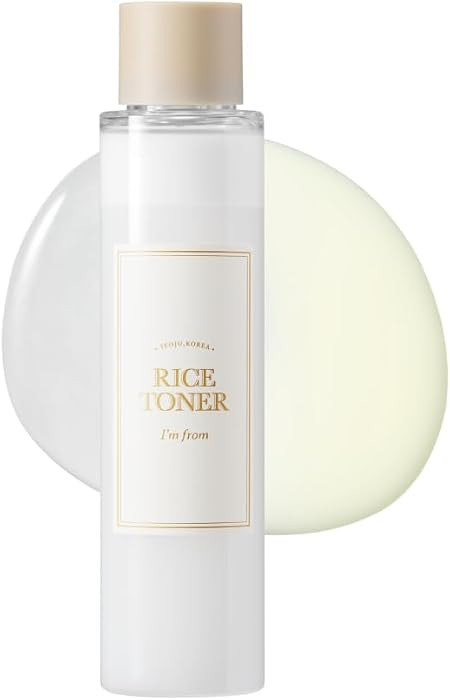 I'm from Rice Toner, Milky Toner for Glowing Skin, Korean Rice, Glow Essence with Niacinamide, Hy... | Amazon (US)