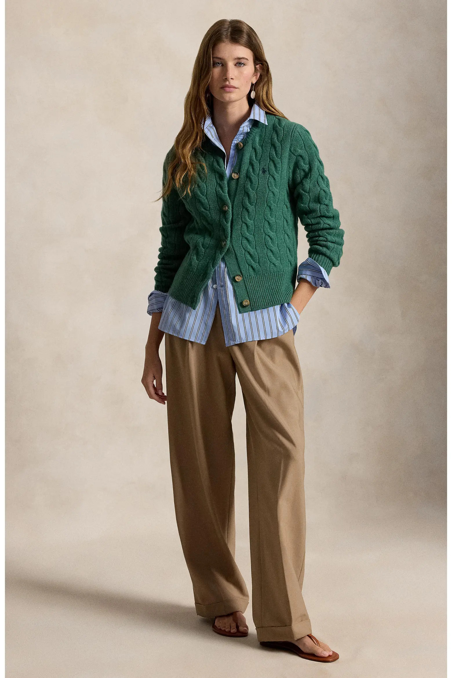 Cable Knit Wool & Cashmere Cardigan (Women) | Nordstrom | Nordstrom