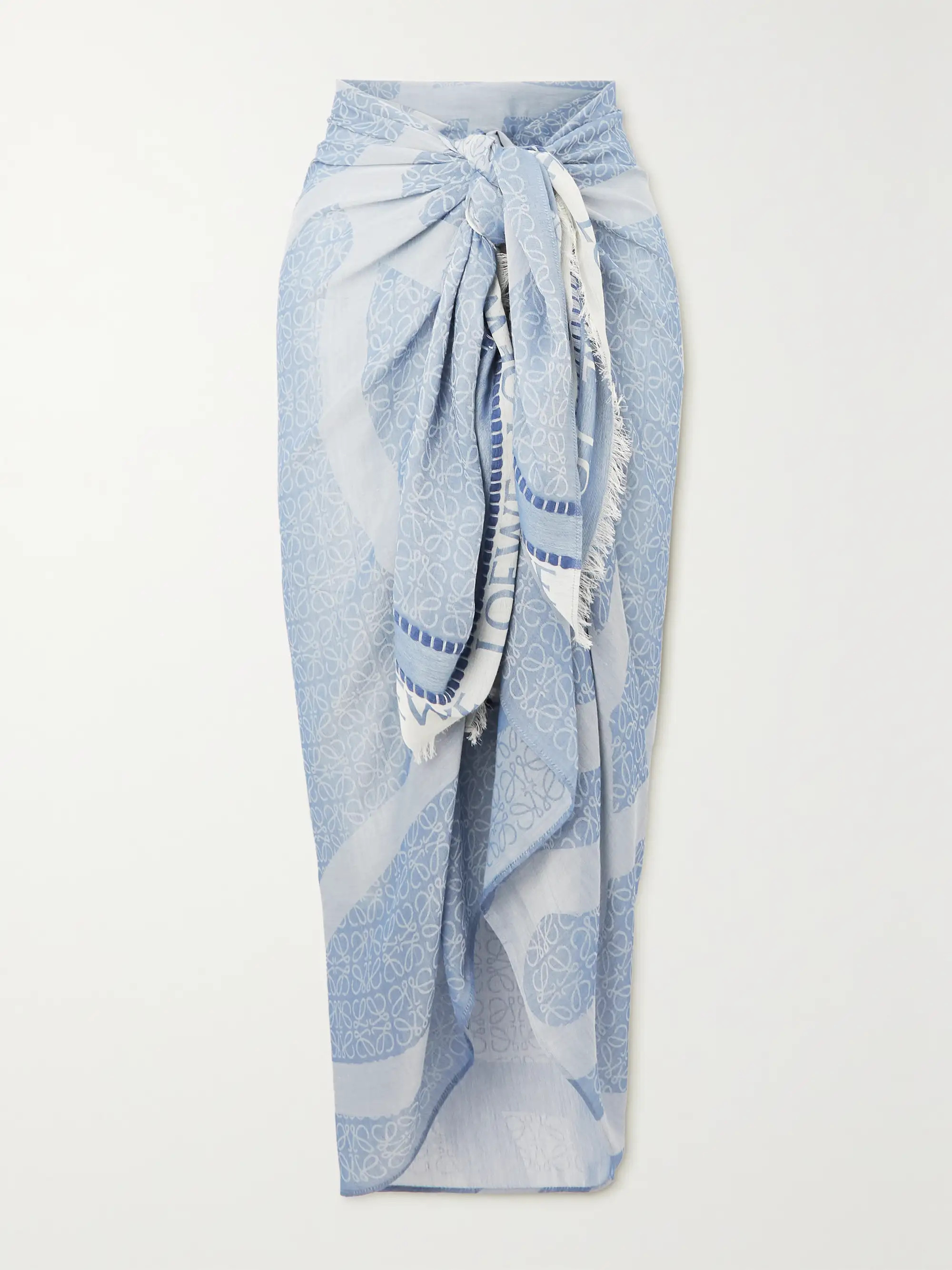 + Paula's Ibiza cotton-jacquard pareo | NET-A-PORTER (US)