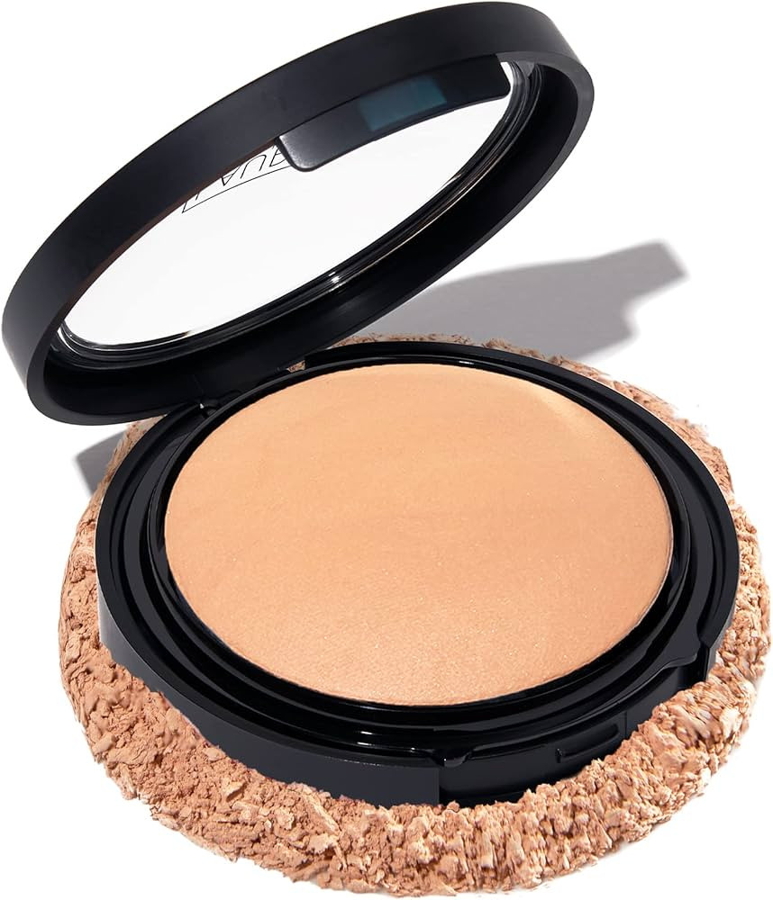 LAURA GELLER NEW YORK Baked Double Take Powder Foundation - Light - Buildable Medium to Full Cove... | Amazon (US)
