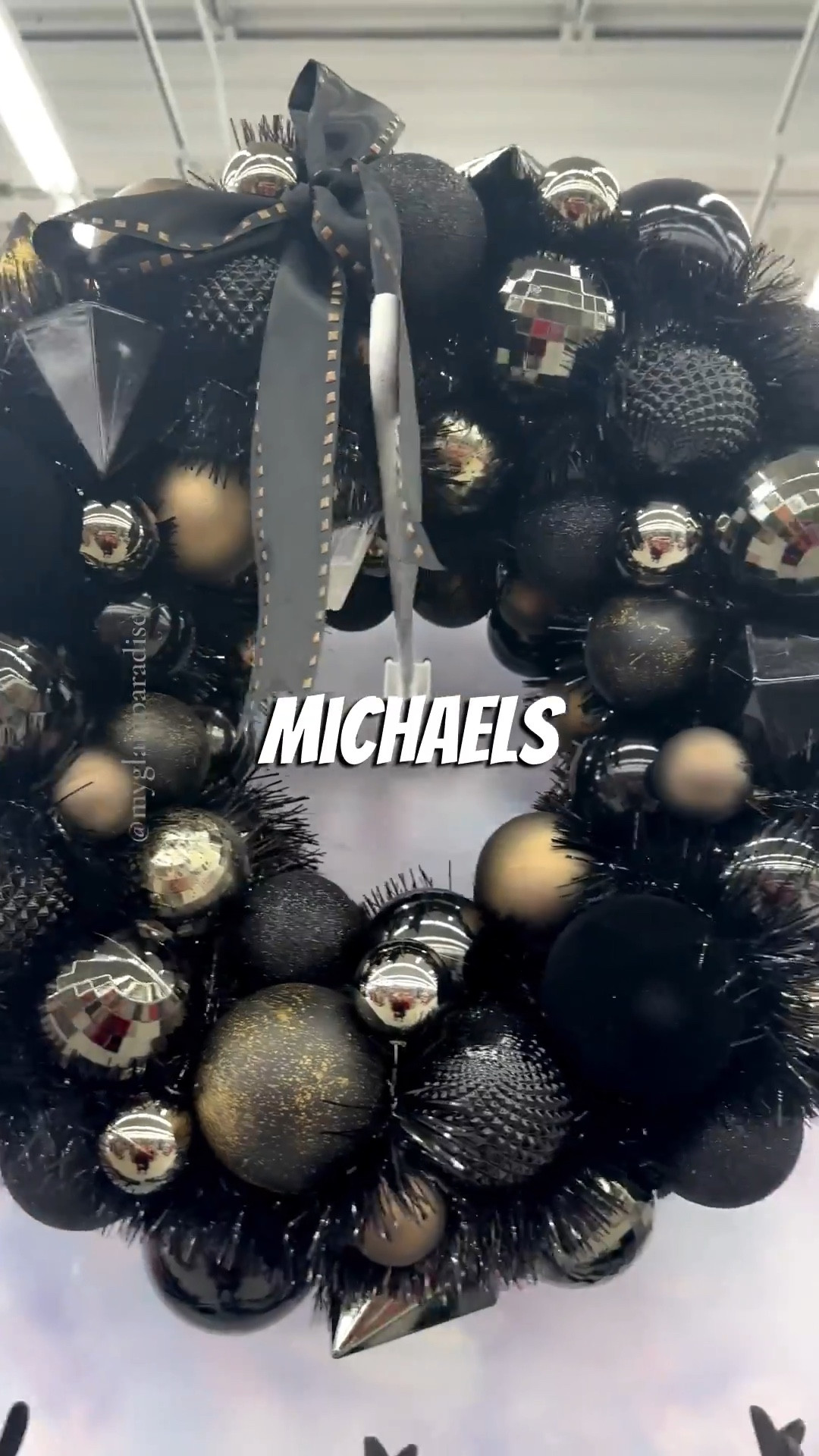 Clearance is happening at Michaels! 🖤🎄 Do you remember this black Christmas collection? Still obsessed! so different and honestly pretty dope #christmasdecor #blackhomedecor #myglamparadise

#LTKFindsUnder50 #LTKSaleAlert #LTKHome